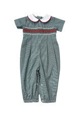 Zuccini Geo Hollie Brandon Bubble, Hunter Green Micro Gingham