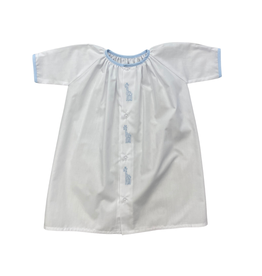 Auraluz White w/ Blue LS Giraffe Daygown