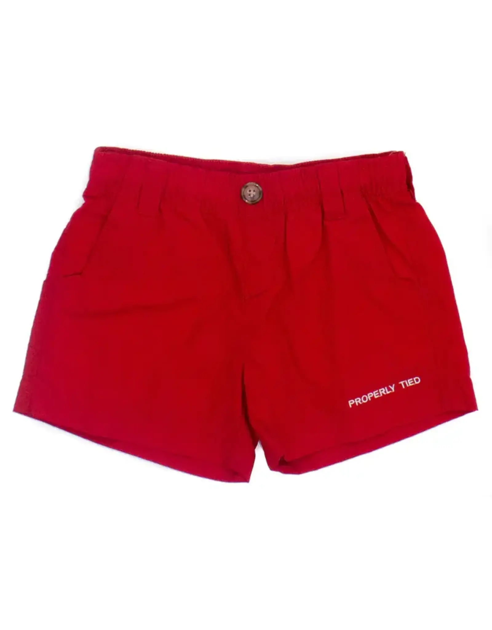 Properly Tied LD Mallard Shorts Red