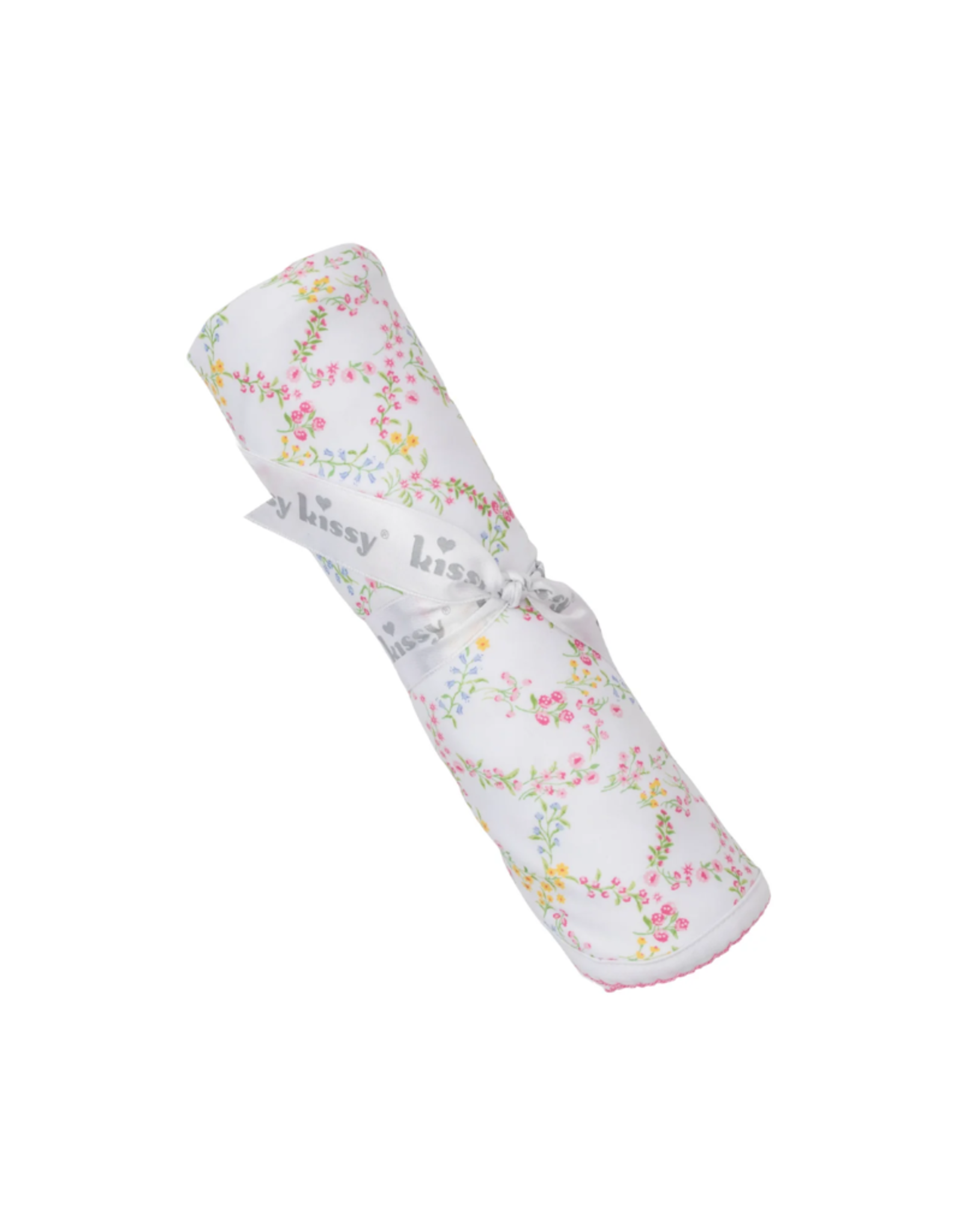 Kissy Kissy Garden Trellis Print Blanket