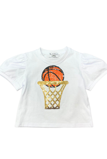 Blended Spirit Sequins Basketball Tee