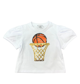 Blended Spirit Sequins Basketball Tee