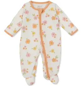 Kissy Kissy Blushing Blossom Zip Footie
