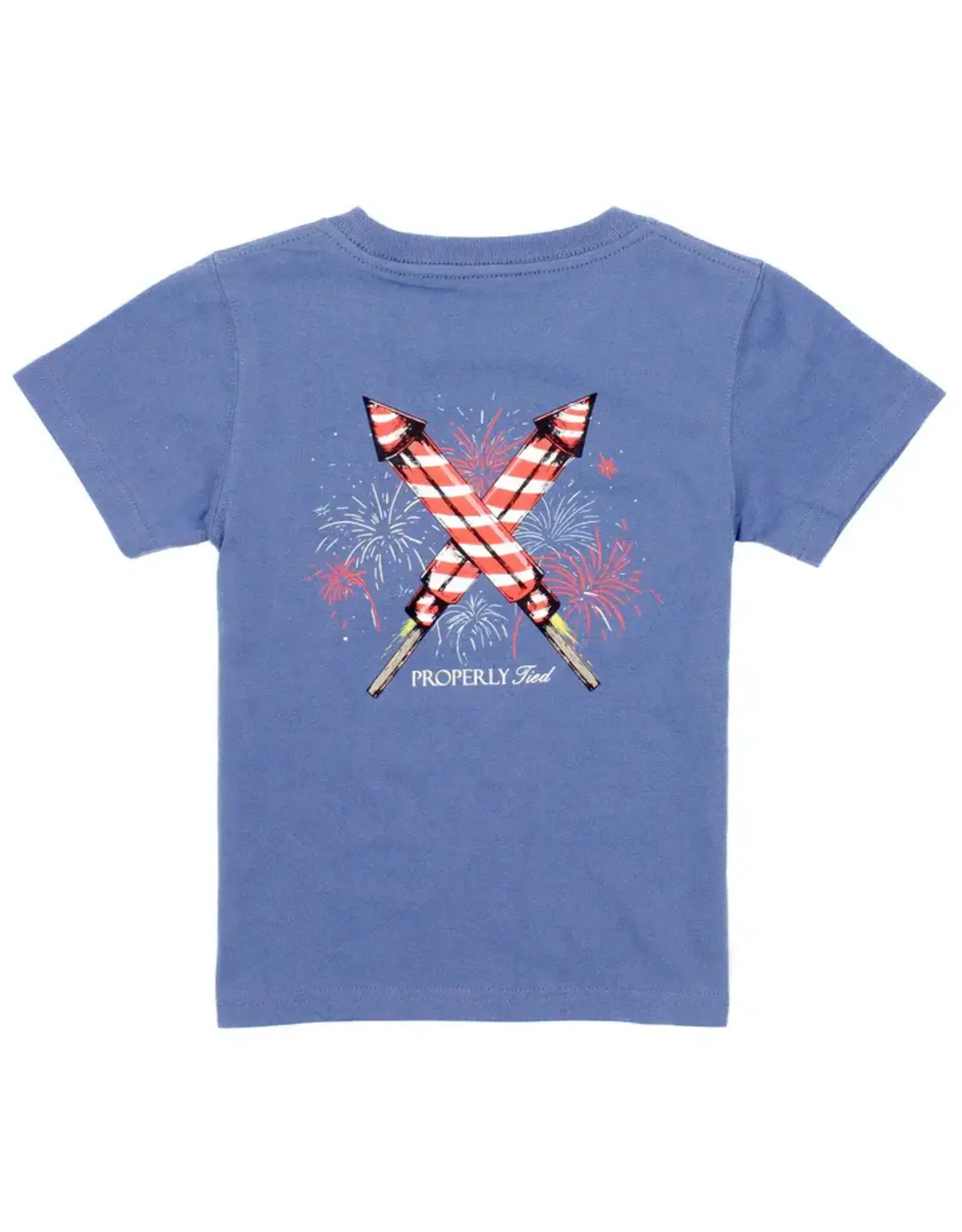 Properly Tied Firecracker SS Space Blue