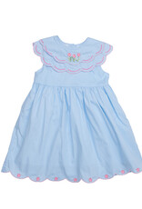 The Oaks Olivia Blue Tulip Dress