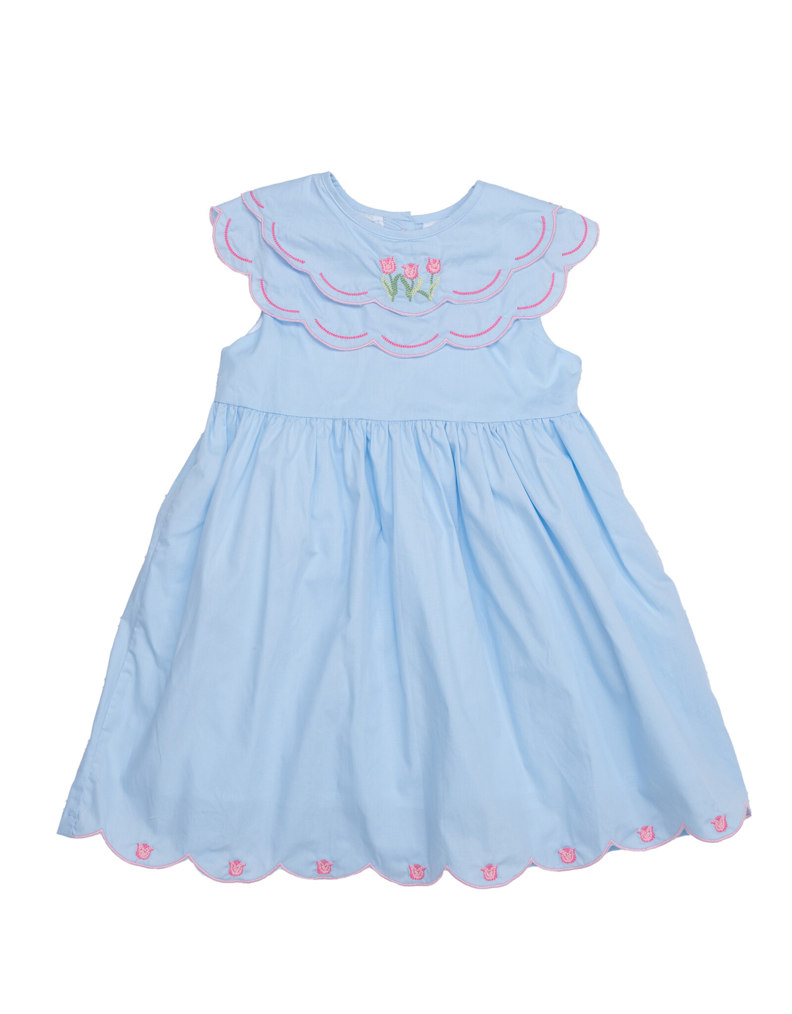 The Oaks Olivia Blue Tulip Dress