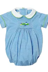 Zuccini Silas Bubble, Airplane Periwinkle Stripe Knit