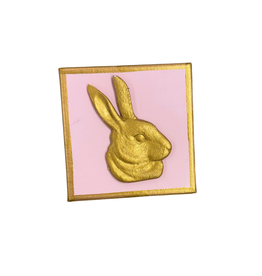 Bunny Canvas Pink