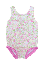 James and Lottie Lottie One Piece Swim, Fuchsia Floral