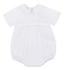 Feltman Brothers White Lace Button Belt Creeper
