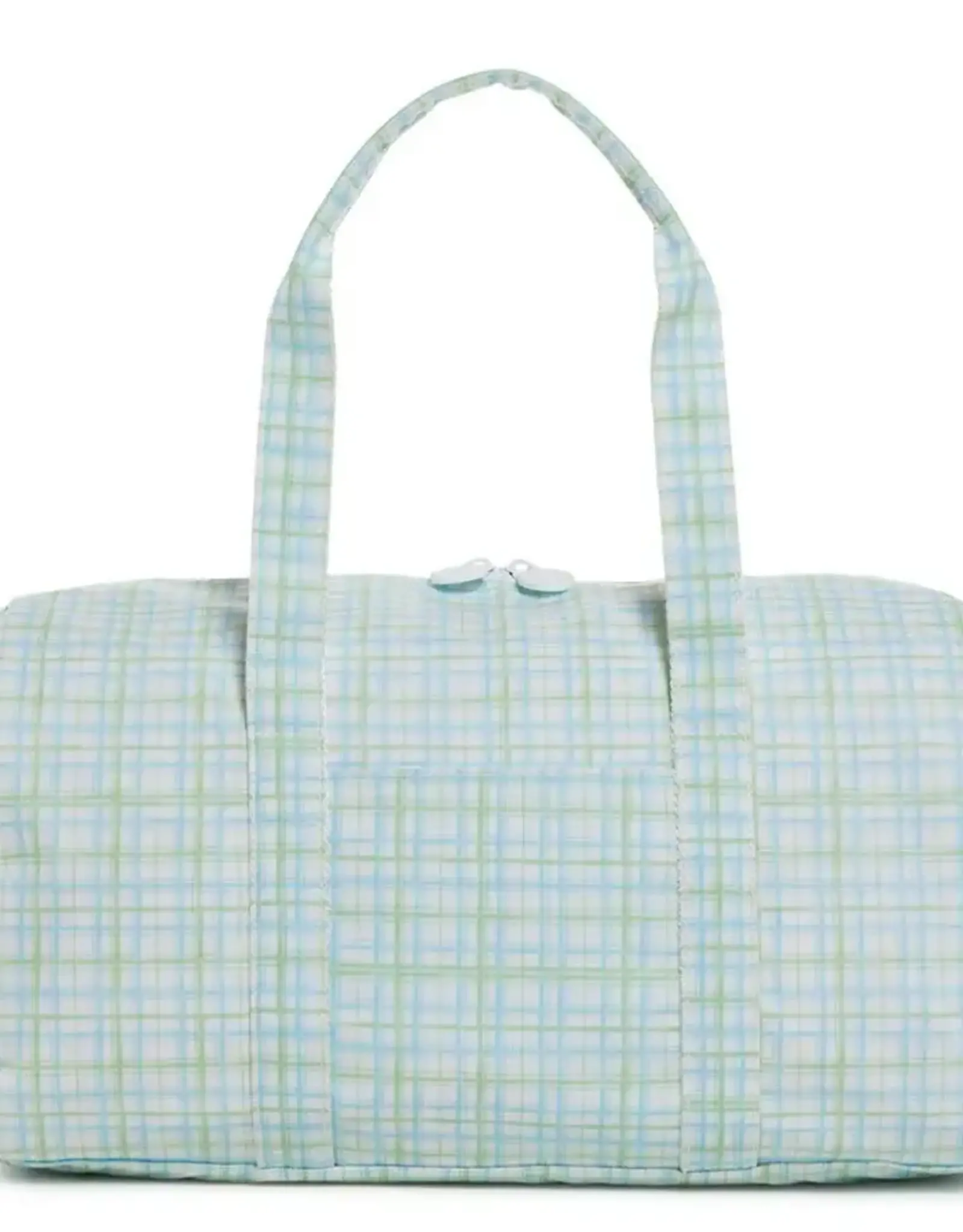 TRVL Design Weekender Duffel - Classic Plaid Green