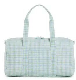 TRVL Design Weekender Duffel - Classic Plaid Green