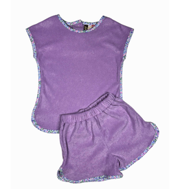Banana Split Luna Terry Short Set