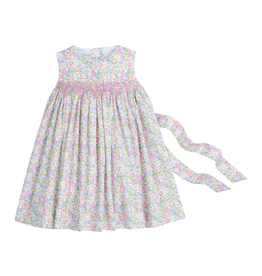 Little English Simply Smocked Dress, Cheekwood Floral