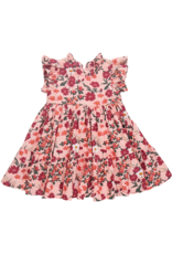 Pink Chicken Jennifer Dress - Pink Daisy Floral