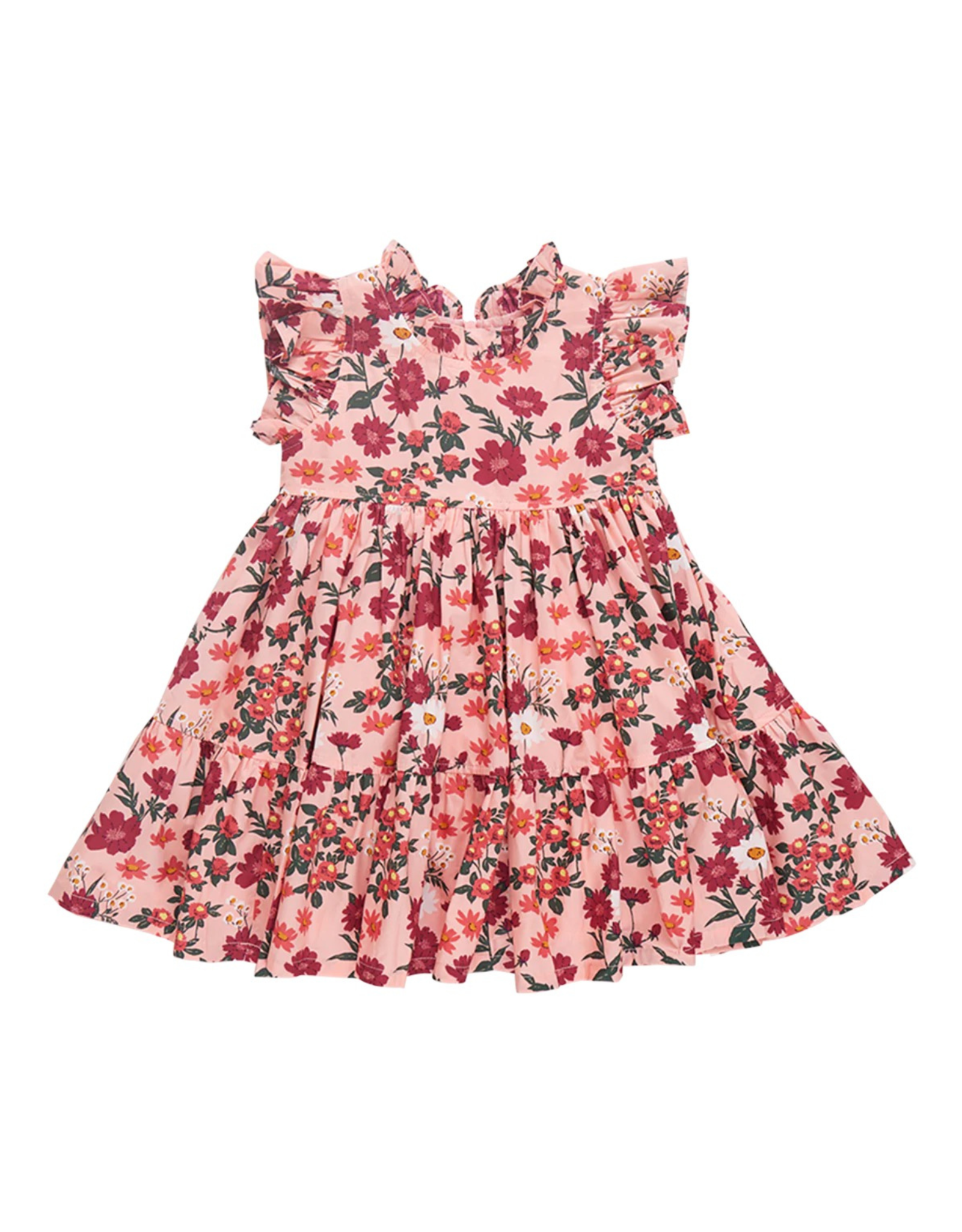 Pink Chicken Jennifer Dress - Pink Daisy Floral