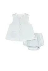LullabySet Mason Diaper Set, Blessing Blue