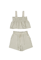 Mayoral Stripe Tank Short Set