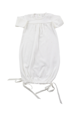 The Proper Peony Grayson Knit Scallop Gown Ecru NB