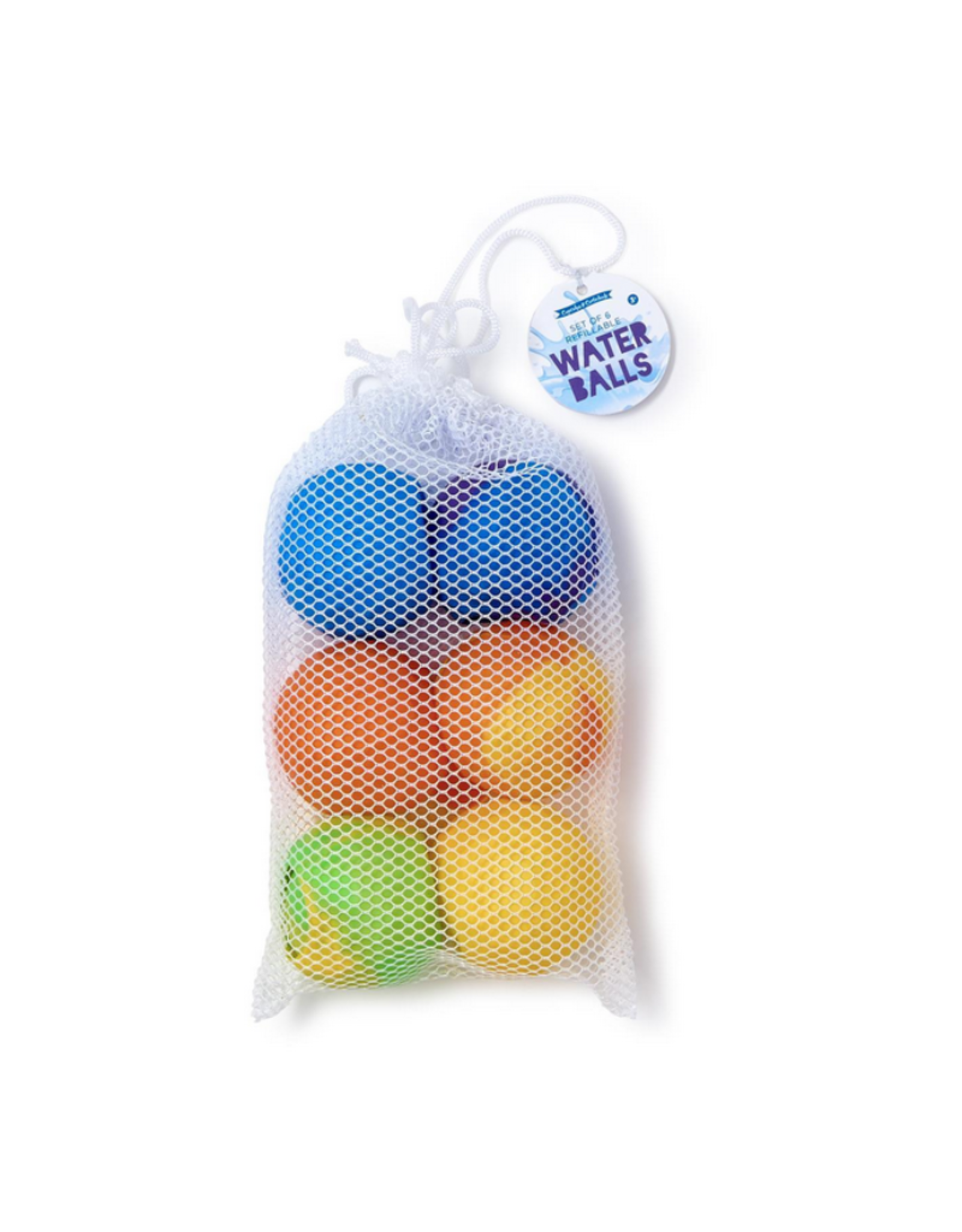 Two's Company Set of 6 Splash Water Balls in Mesh Bag