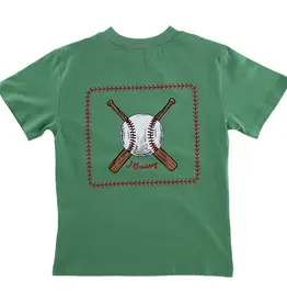 The Bailey Boys The Bailey Boys SS Logo Tee, Sage Baseball