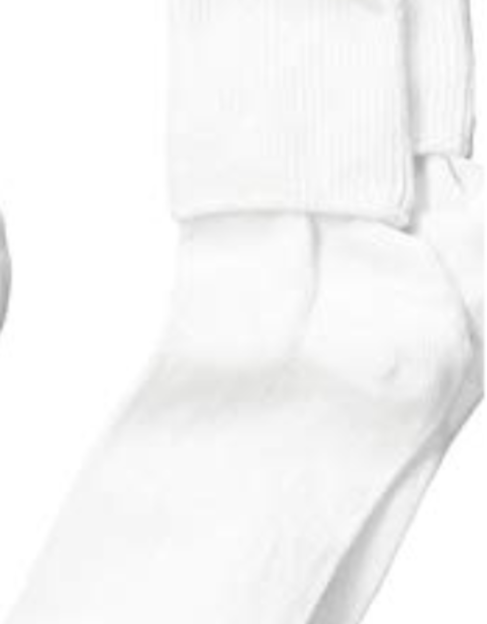 Jefferies Socks White Basic Turn Sock 2200