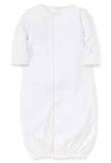 Kissy Kissy White Premier Basics Converter Gown with Pink Trim