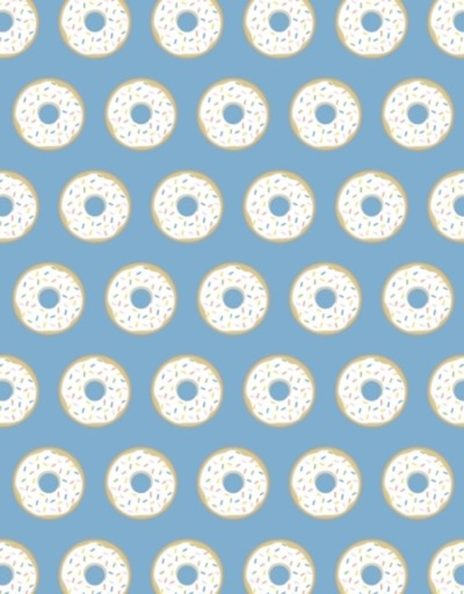 Lila + Hayes Jack Pajama Set Blue Donuts