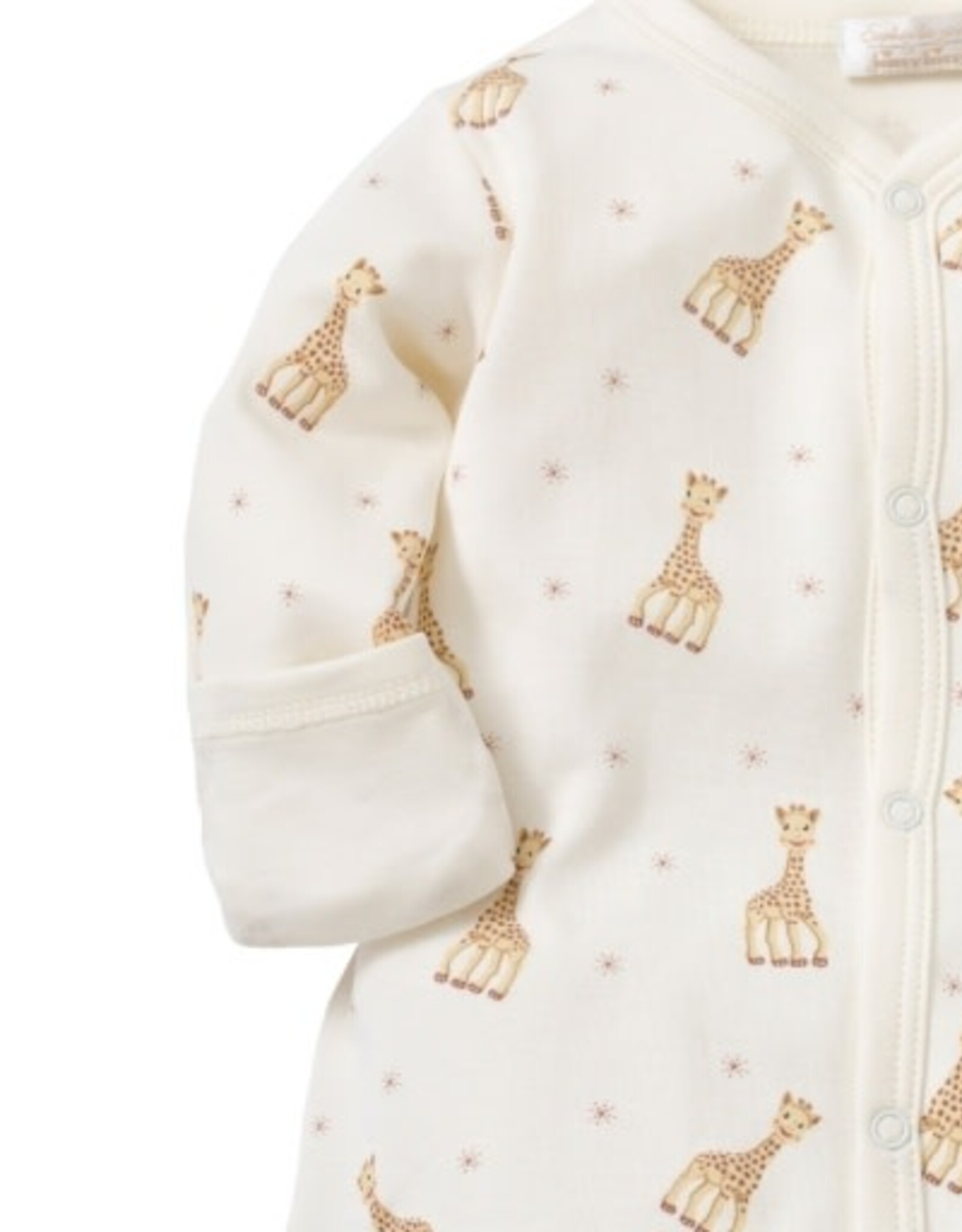 Kissy Kissy Sophie La Girafe Converter Gown, Ecru