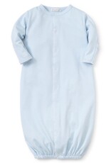 Kissy Kissy New Kissy Dots Print Converter Gown White/Lt Blue