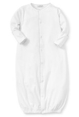 Kissy Kissy New Kissy Dots Print Converter Gown White/Silver