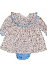 The Oaks Layla Bloomer Set, Pink Blue Floral
