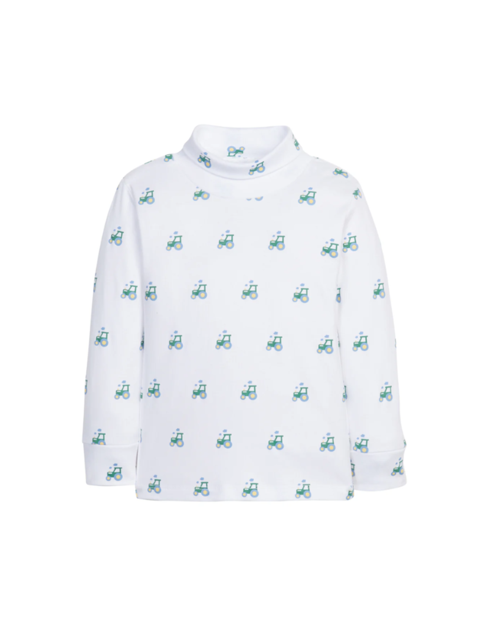 Little English Printed Turtleneck - Tractor