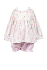 The Proper Peony Ballerina Pima Bloomer Set