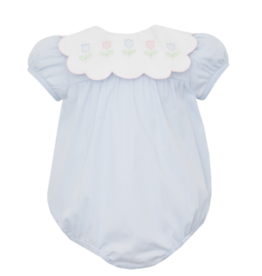 Anavini Bubble with Scallop Collar, Tulips