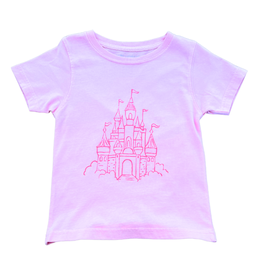 Mustard & Ketchup SS Light Pink Castle Tee