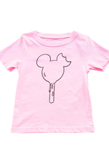 Mustard & Ketchup SS Light Pink Mickey Ice Cream T-Shirt