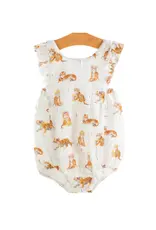 Nola Tawk Most Valuable Cub: Louisiana Organic Muslin Sunsuit