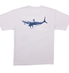 Properly Tied Topo Shark Ice Grey SS Performance Tee
