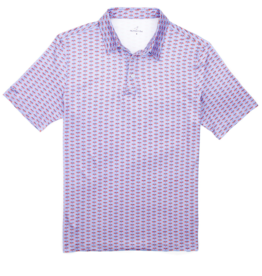 Properly Tied Inlet Polo Freedom Flag