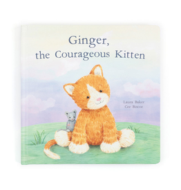 Jelly Cat Ginger, the Courageous Kitten Book