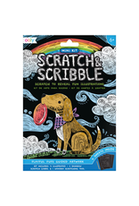 OOLY Scratch & Scribble: Mini Kit - Playful Pups (7pc Set)