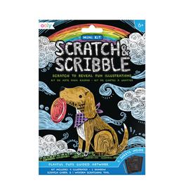 OOLY Scratch & Scribble: Mini Kit - Playful Pups (7pc Set)