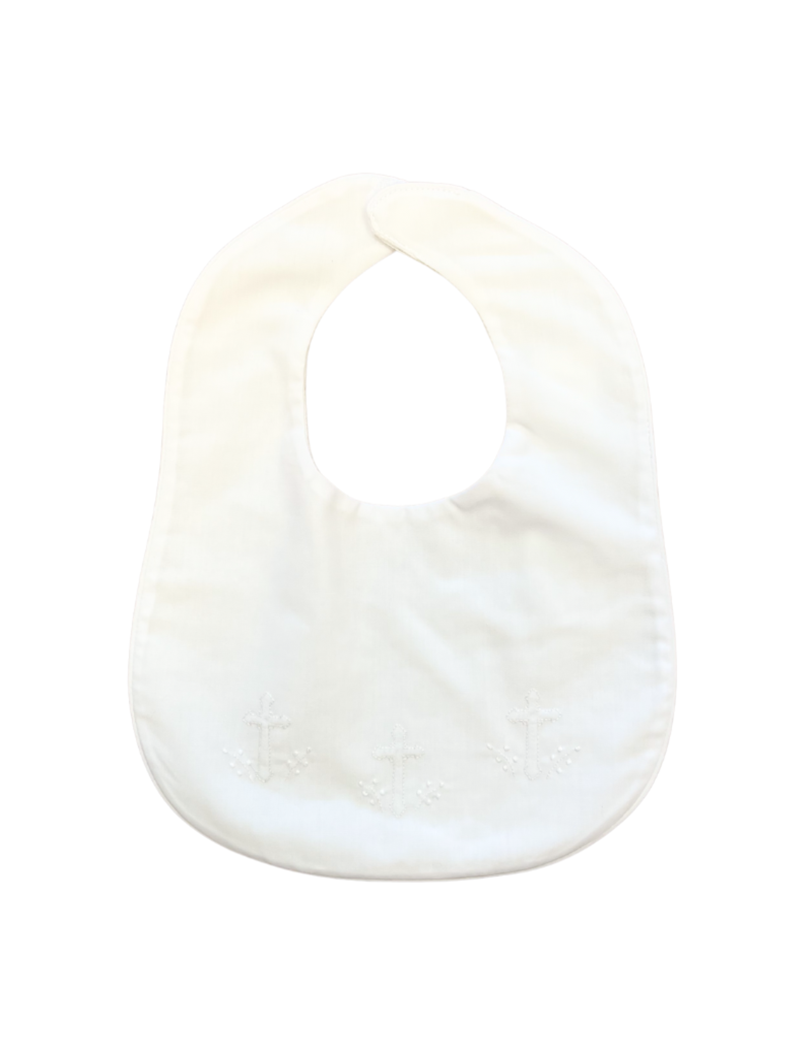 Auraluz White Row of Cross Bib