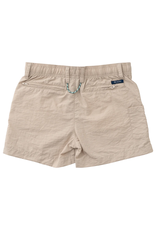 Prodoh Outrigger Performance Shorts, Classic Ancient Scroll Khaki