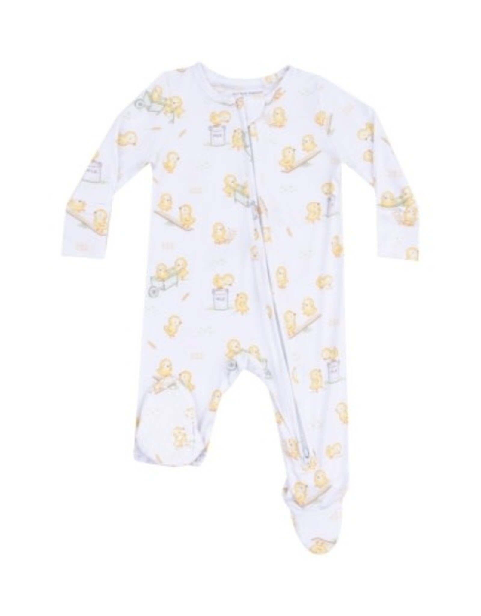 Angel Dear Baby Chicks 2 Way Zipper Footie