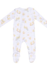 Angel Dear Baby Chicks 2 Way Zipper Footie