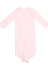 Angel Dear Solid Tickled Pink Knotted Gown 0/3m