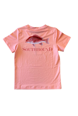 SouthBound SS Performance Tee - Red Snapper