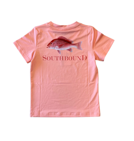 SouthBound SS Performance Tee - Red Snapper